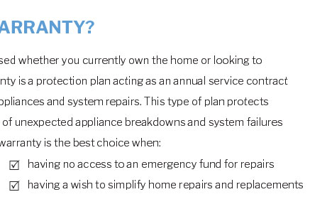 home warranty glades